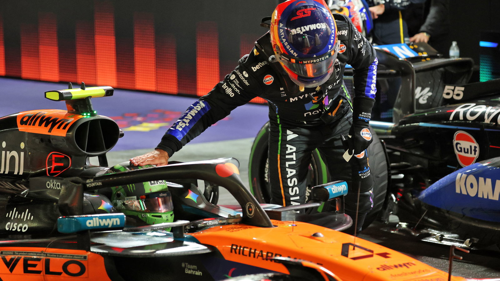 Norris landed his seventh pole of 2025 in Las Vegas