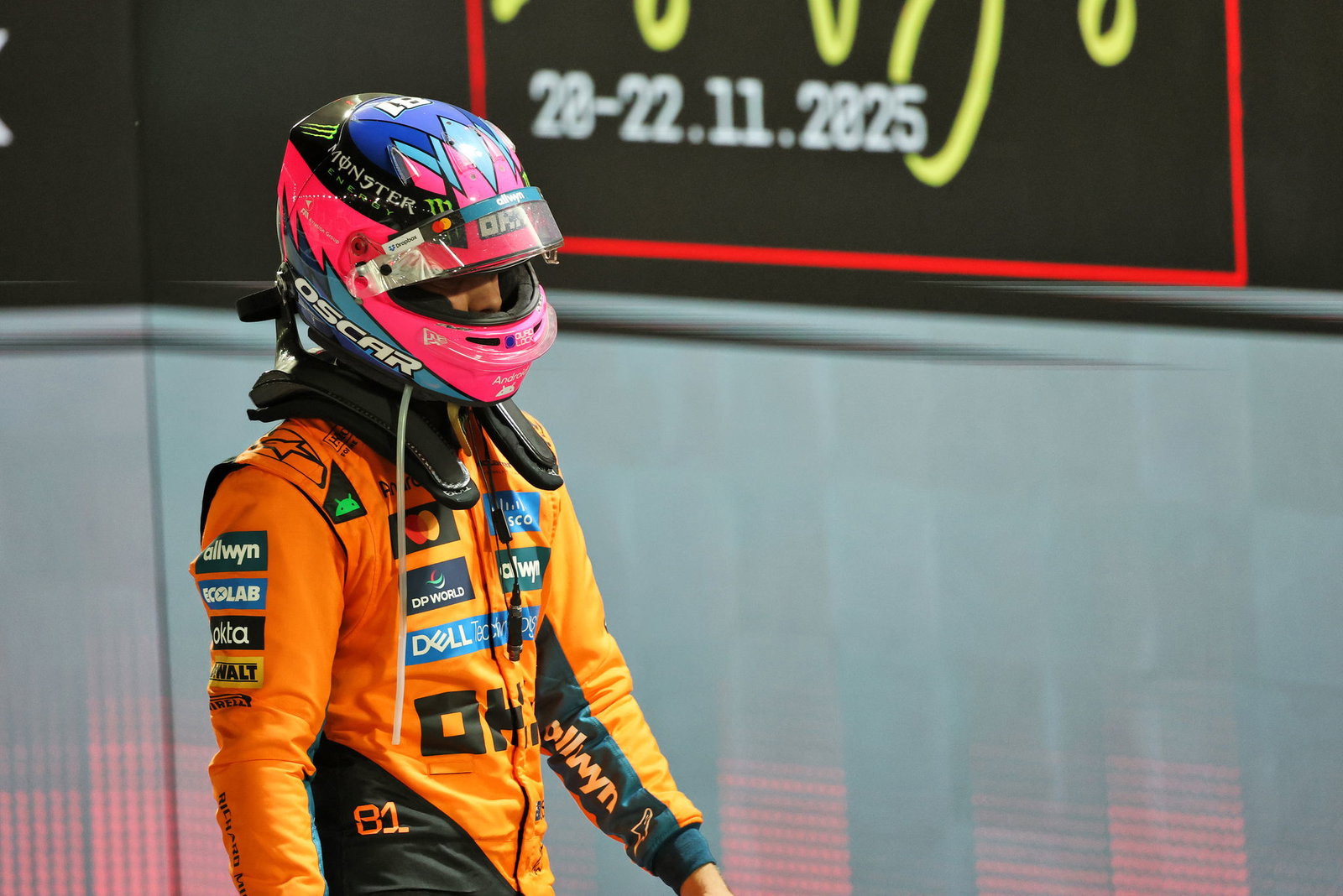 Piastri looks down and out 