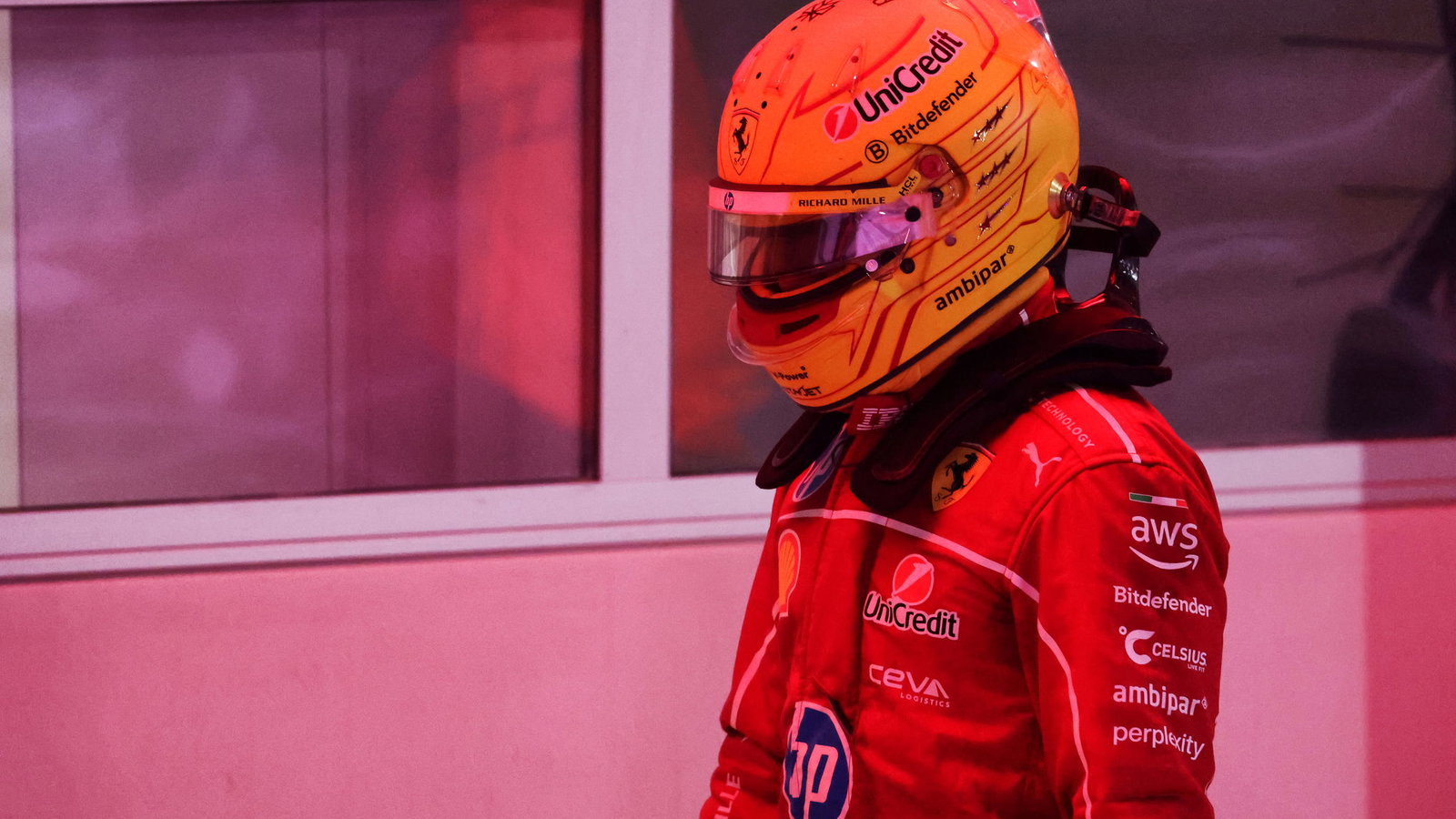 Hamilton endured another difficult outing for Ferrari