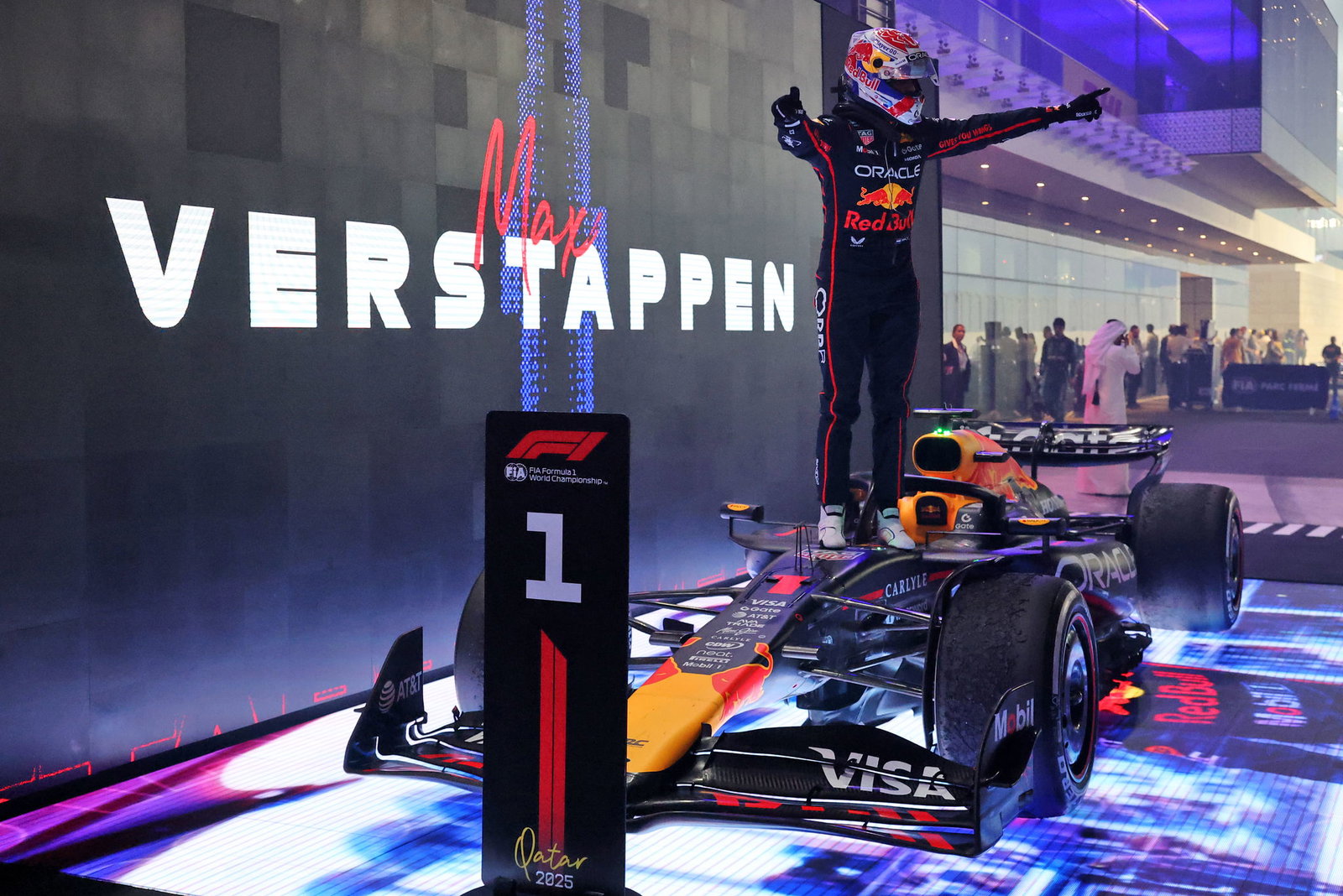 Verstappen claimed a crucial win in Qatar