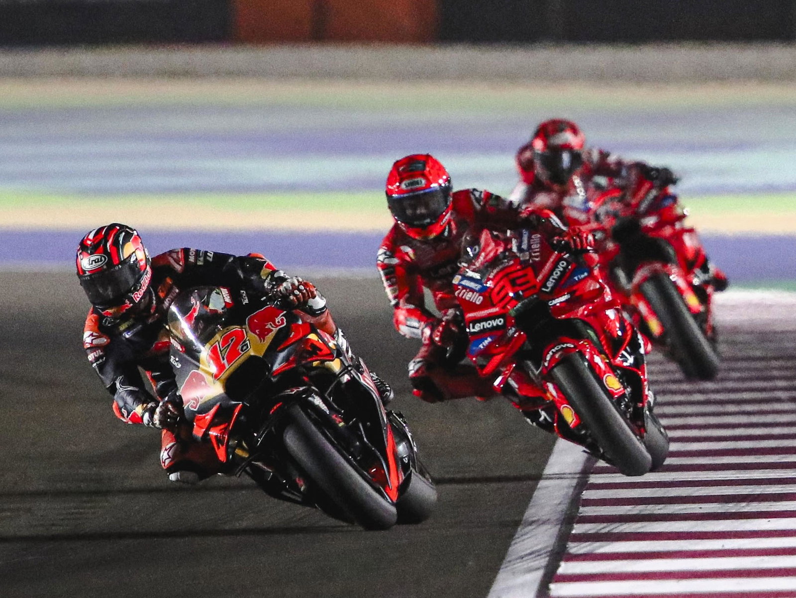 Maverick Vinales leads 2025 Qatar MotoGP