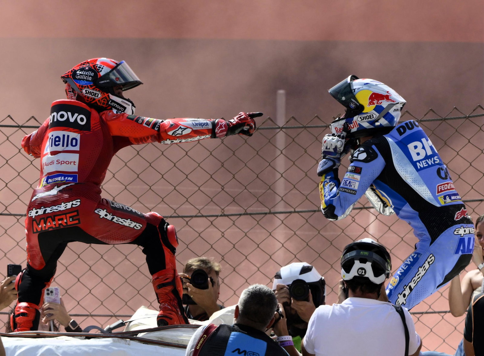 Marc Marquez, Alex Marquez, 2025 Catalan MotoGP