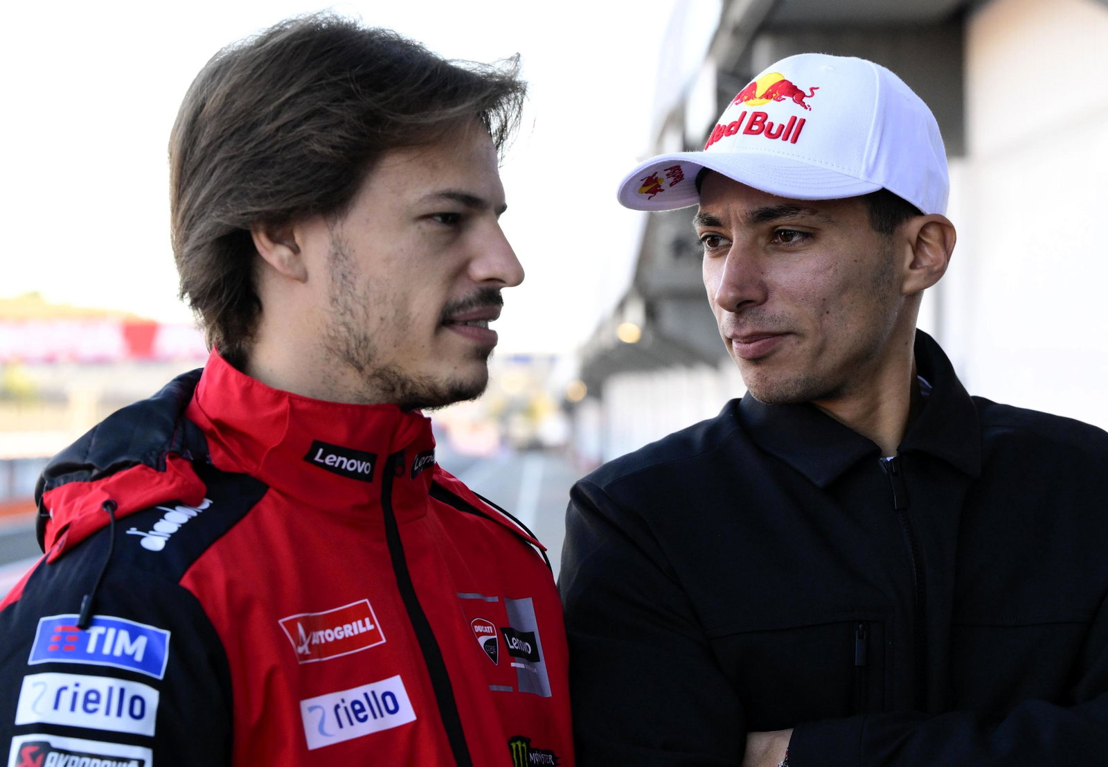 Nicolo Bulega, Toprak Razgatlioglu, 2025 Valencia MotoGP test