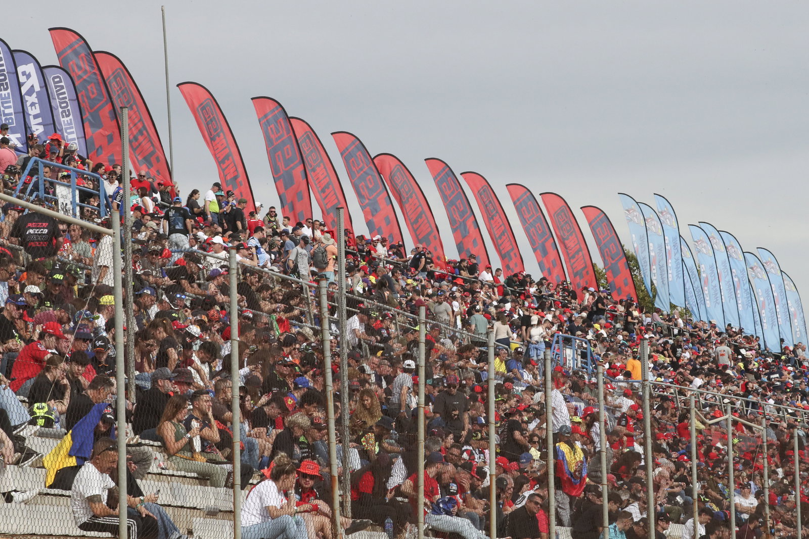 Fans at the 2025 MotoGP Valencia Grand Prix