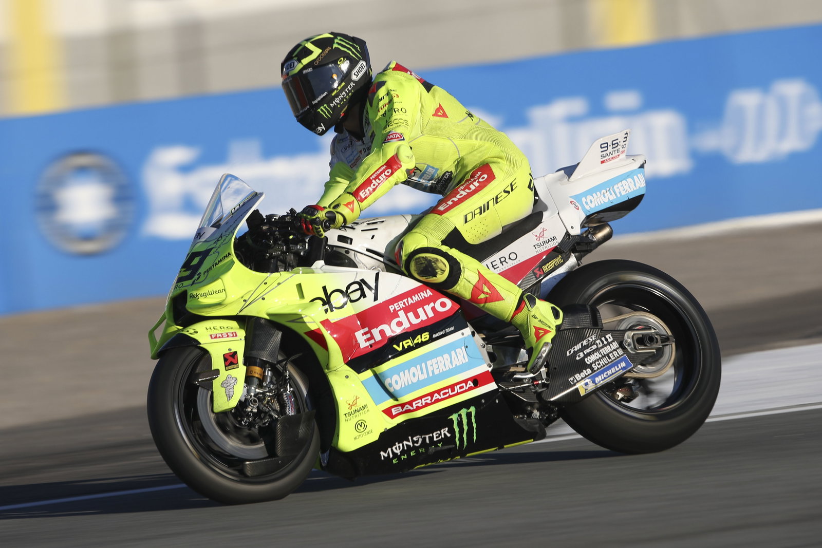 Fabio Di Giannantonio, VR46 Ducati, 2025 Valencia test