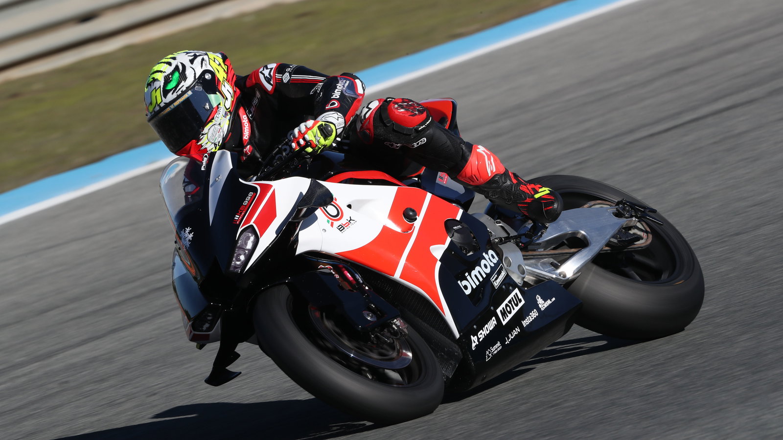 Axel Bassani, November 2025 WorldSBK Jerez Test. Credit: Gold and Goose.