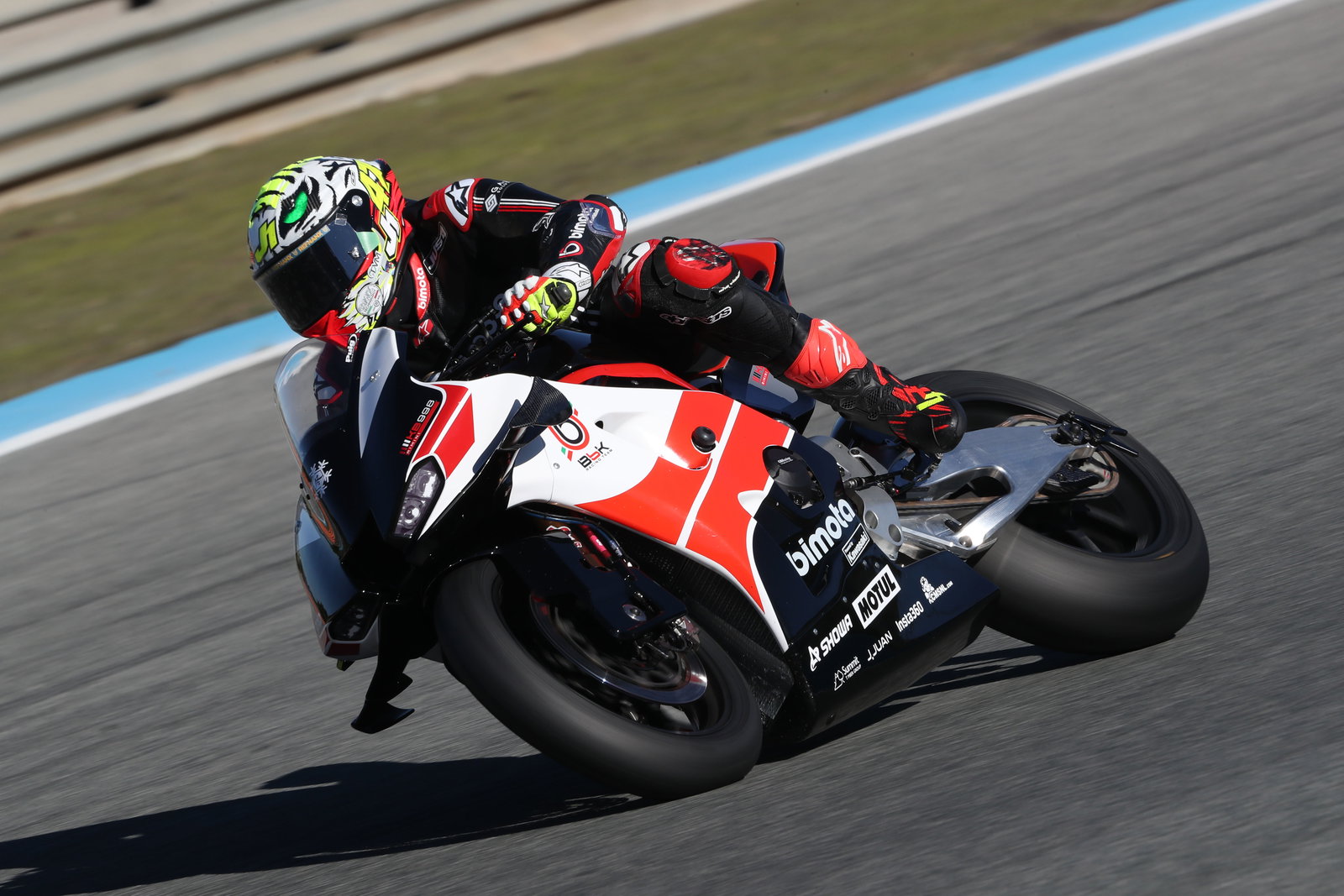 Axel Bassani, November 2025 WorldSBK Jerez Test. Credit: Gold and Goose.