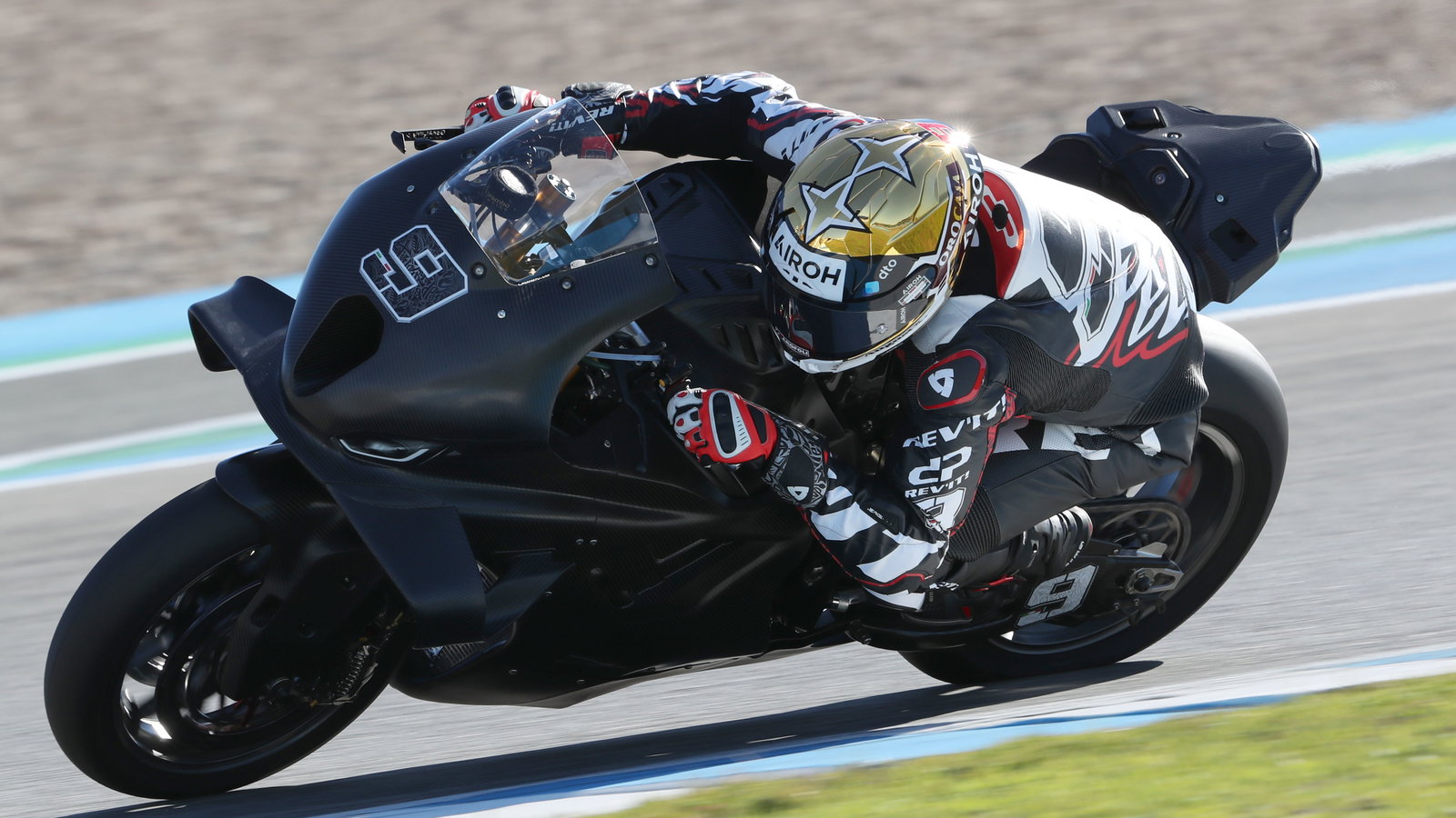 Danilo Petrucci, November 2025 WorldSBK Jerez Test. Credit: Gold and Goose.