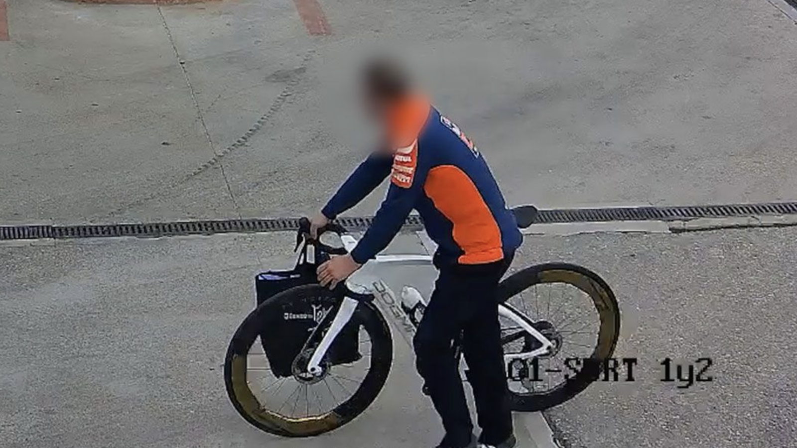 Jorge Martin bike theft CCTV image