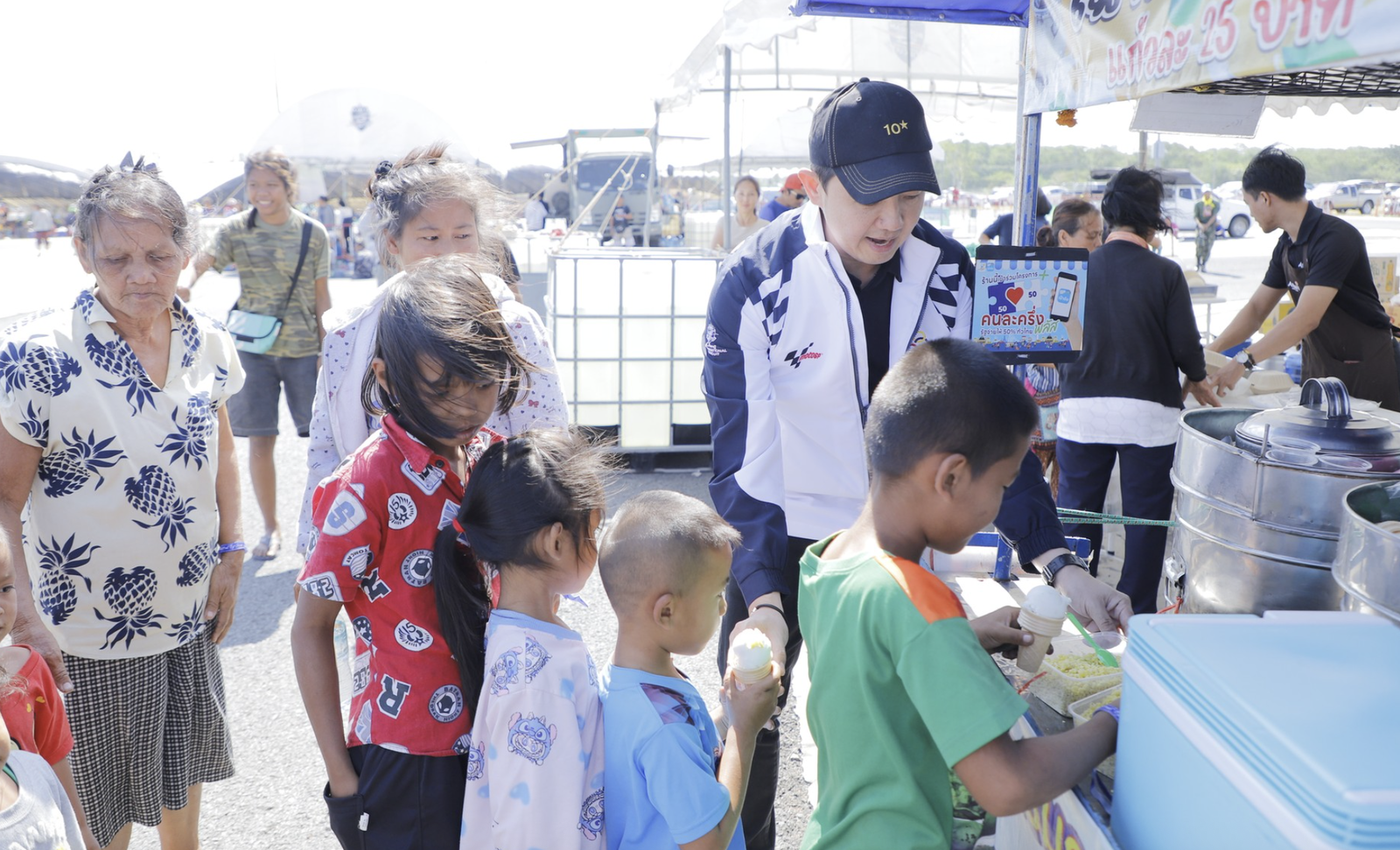 Buriram MotoGP track housing 15,000 refugees
