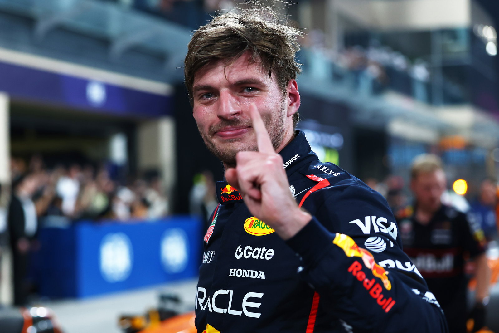 Verstappen scored his eighth pole of the season