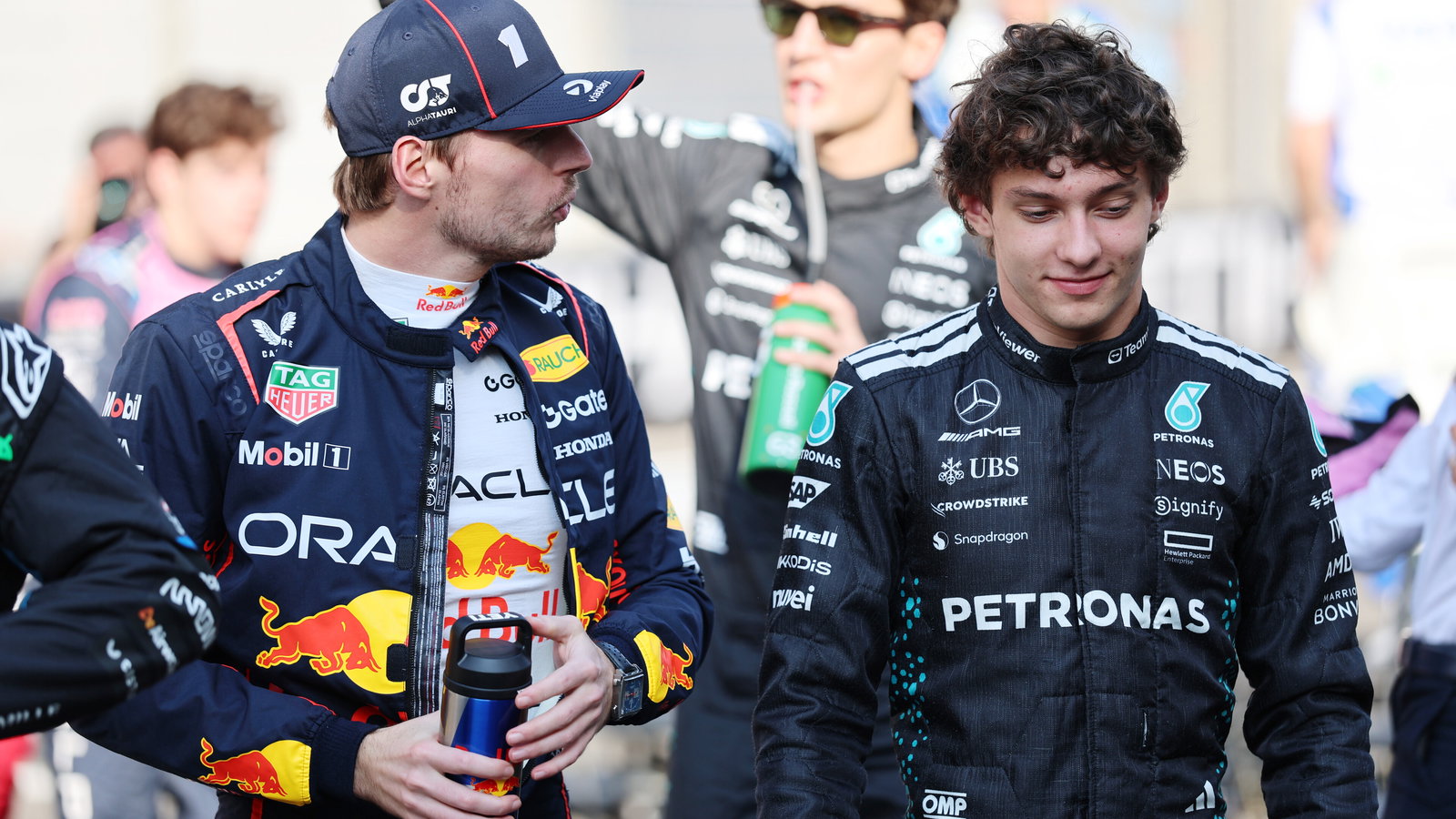 Verstappen has acted as a mentor to Antonelli 