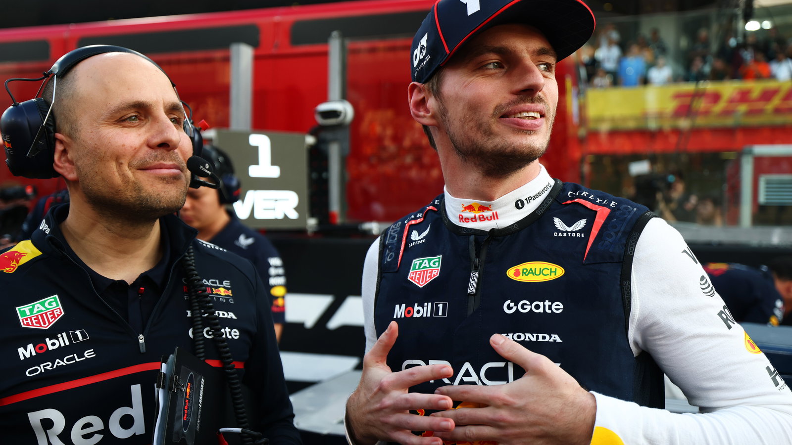 Lambiase and Verstappen have worked together since 2016