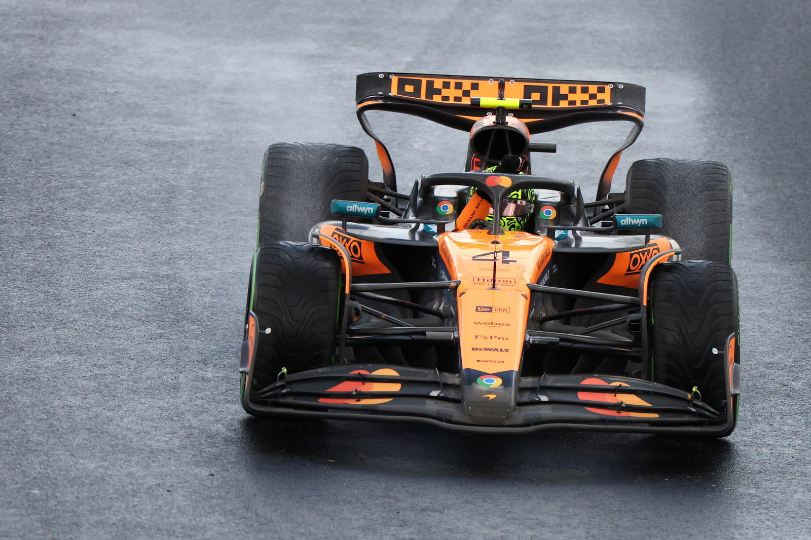 Norris mastered tricky conditions to get his season up and running