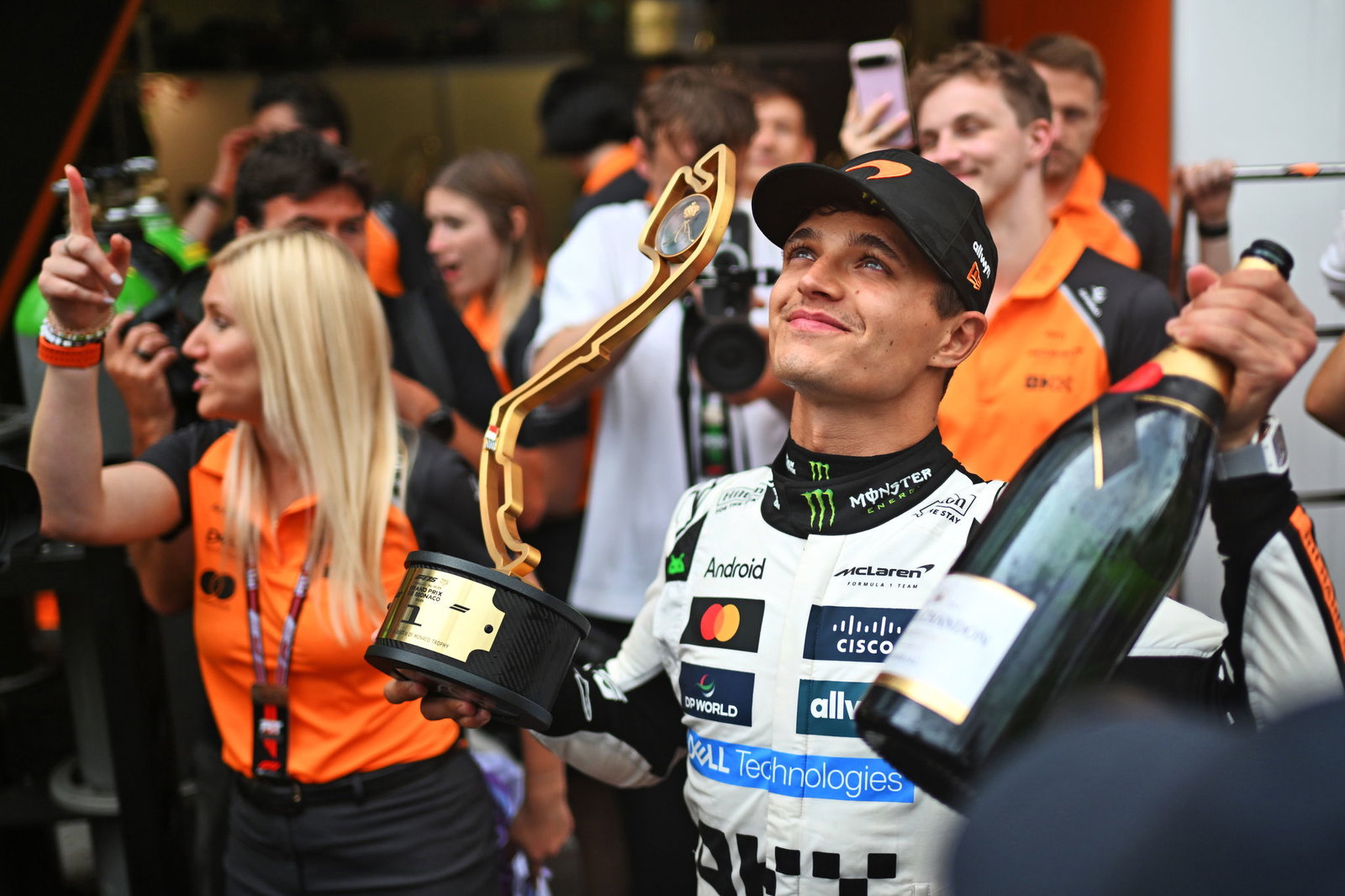 Norris was peerless as he claimed a first win in Monaco 