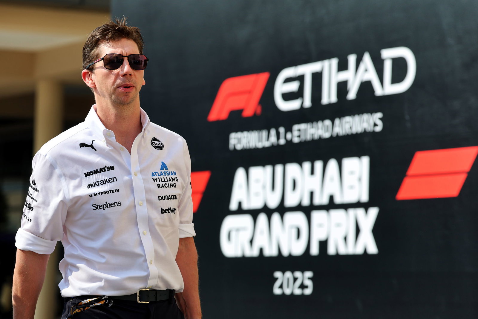 James Vowles had reason to celebrate in Abu Dhabi