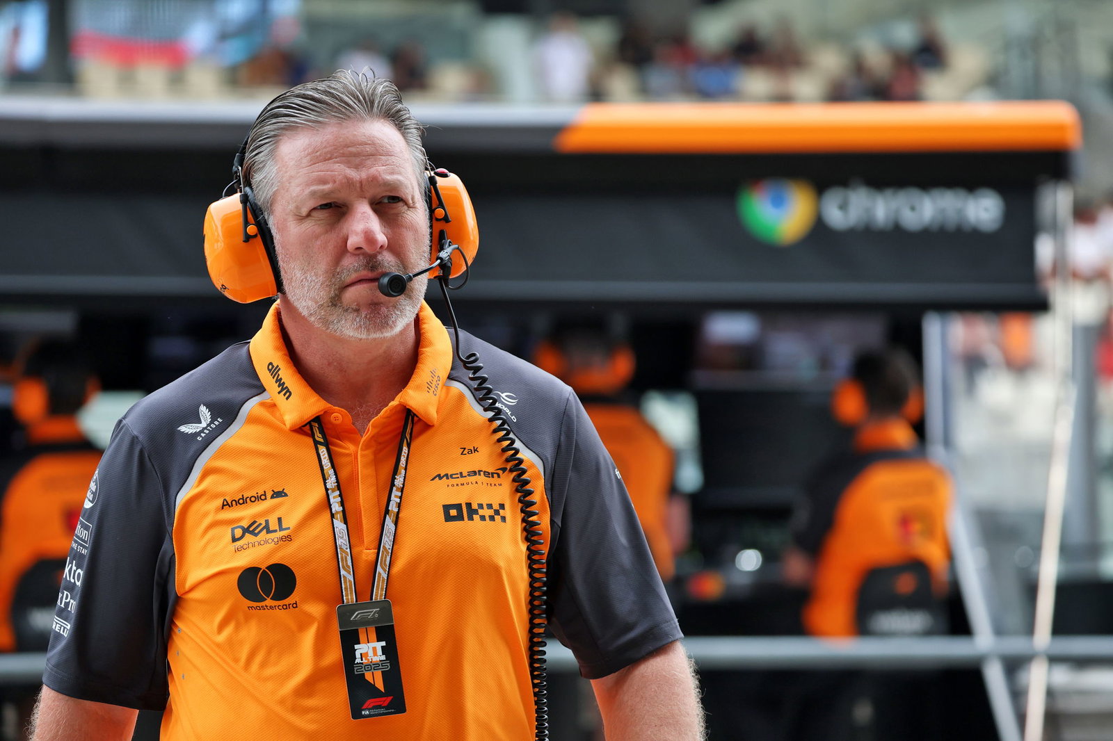 McLaren boss Zak Brown
