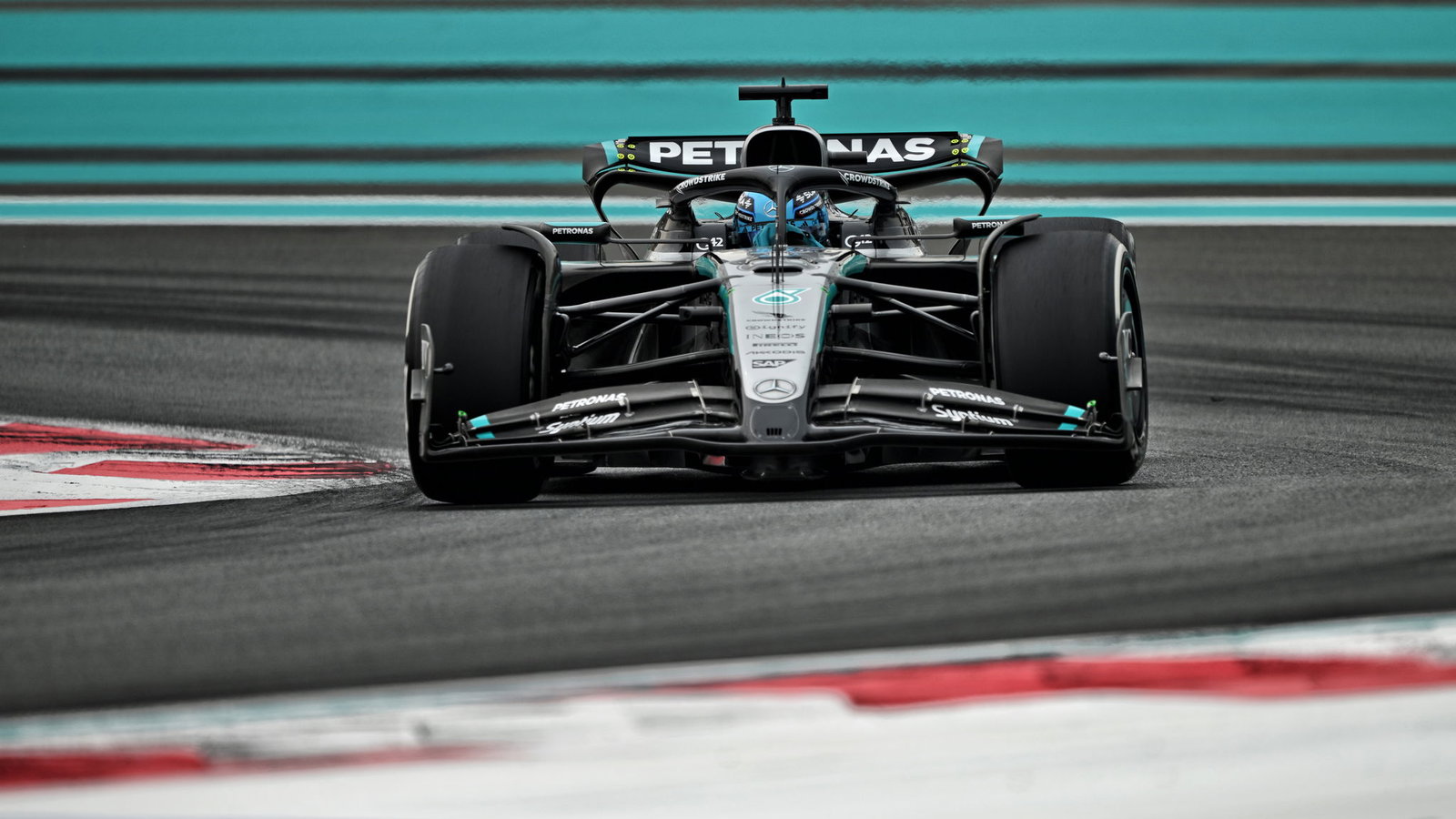 Russell was fastest in final practice 