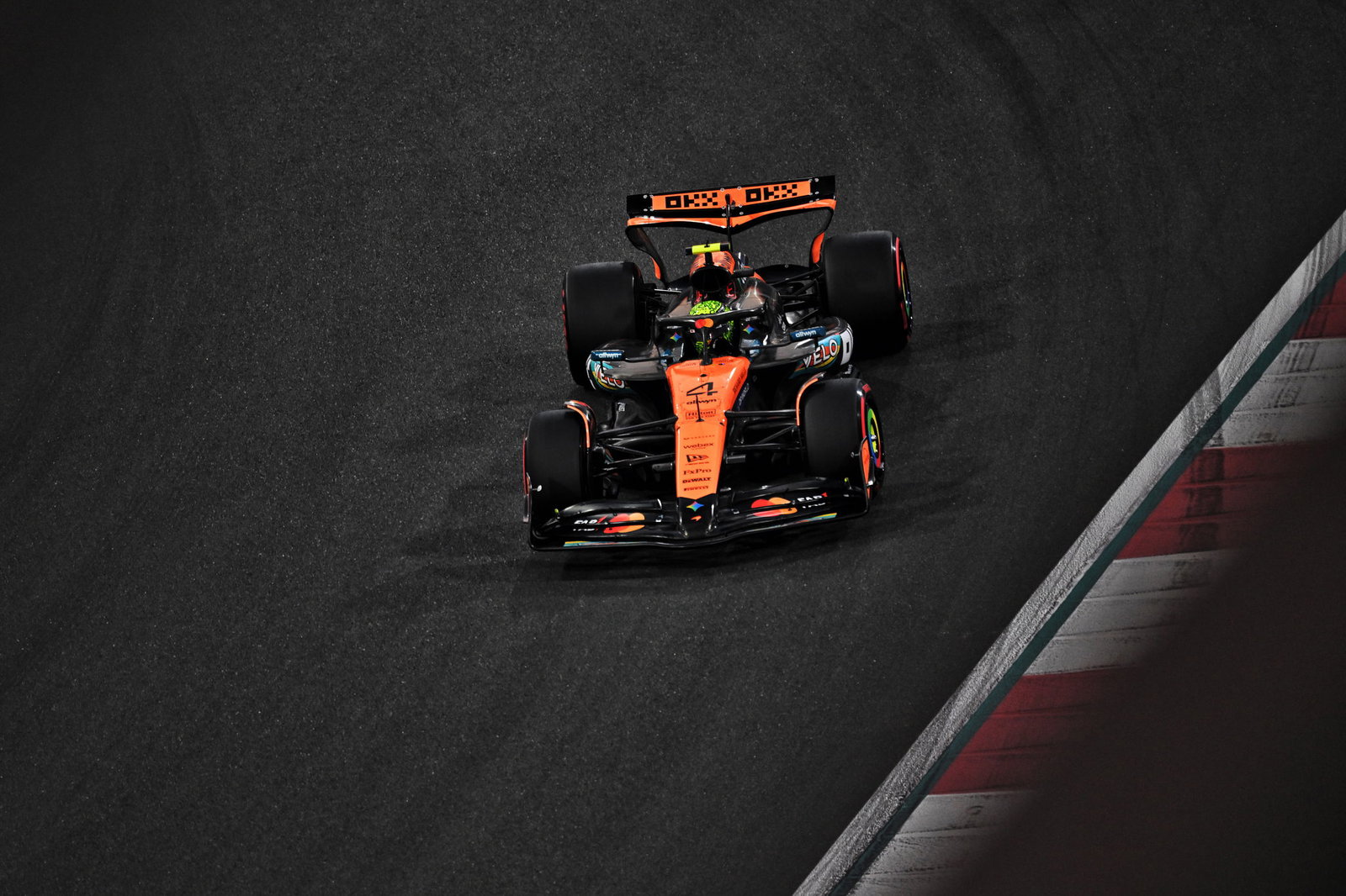 Norris set the pace in both practice sessions