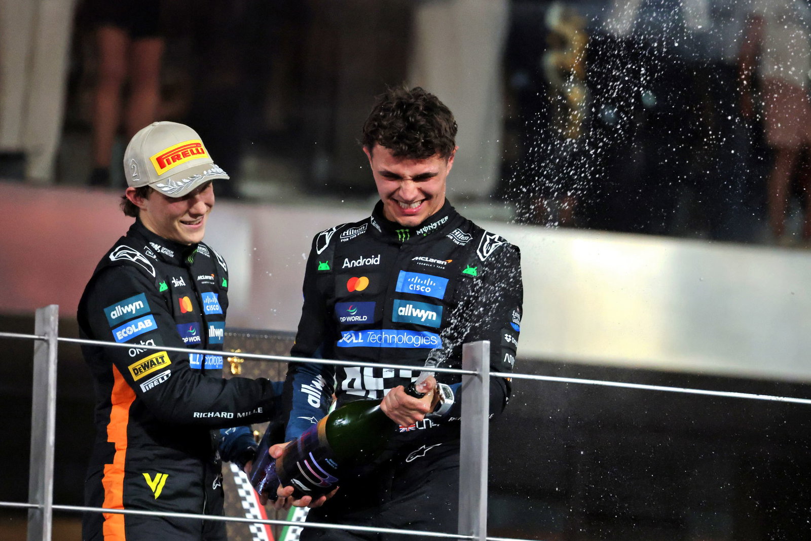 Norris beat Piastri to the F1 title