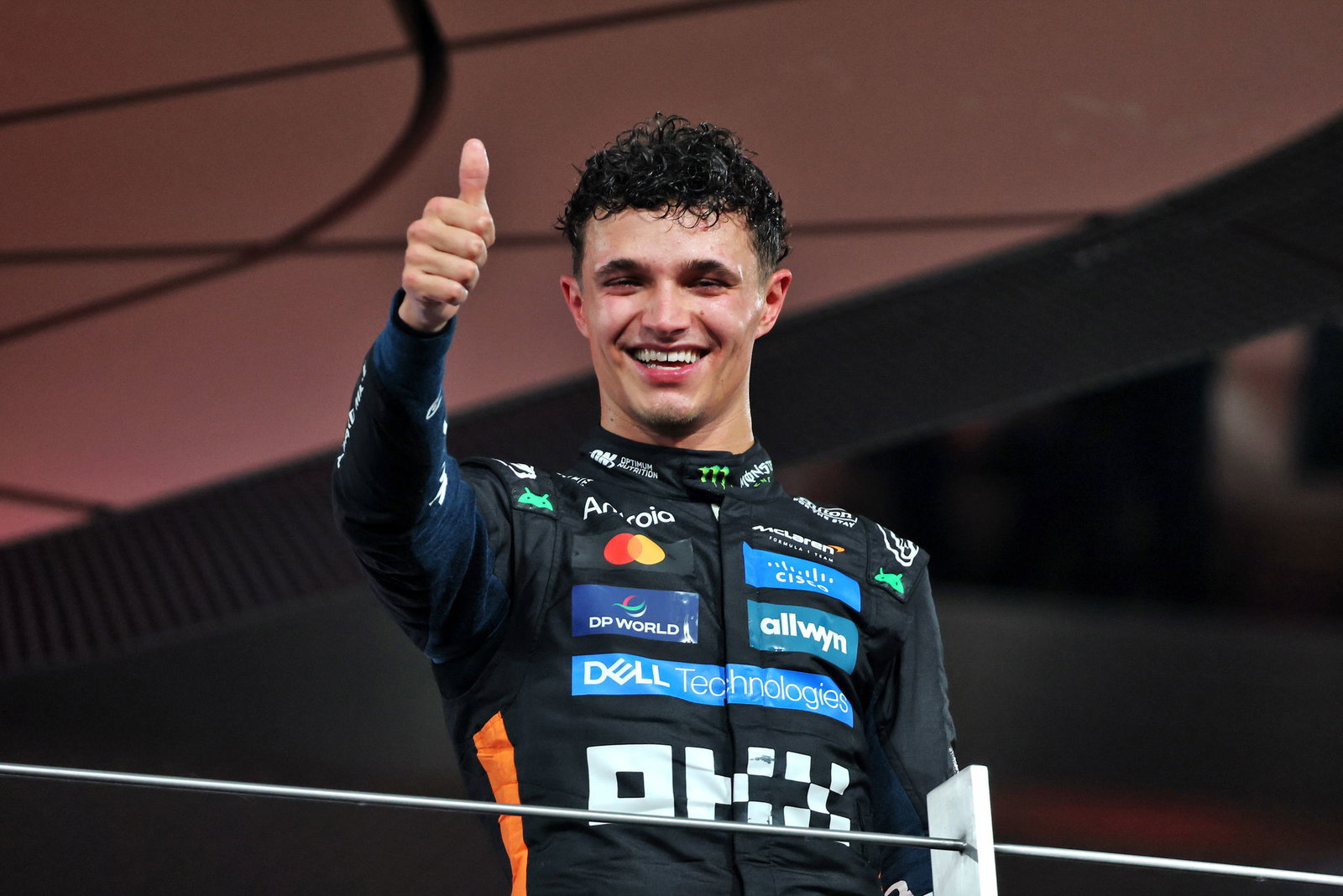 Norris will officially be crowned F1 world champion on Friday 