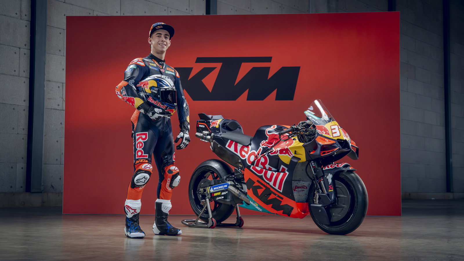 Pedro Acosta, KTM Factory Racing, 2026 livery launch