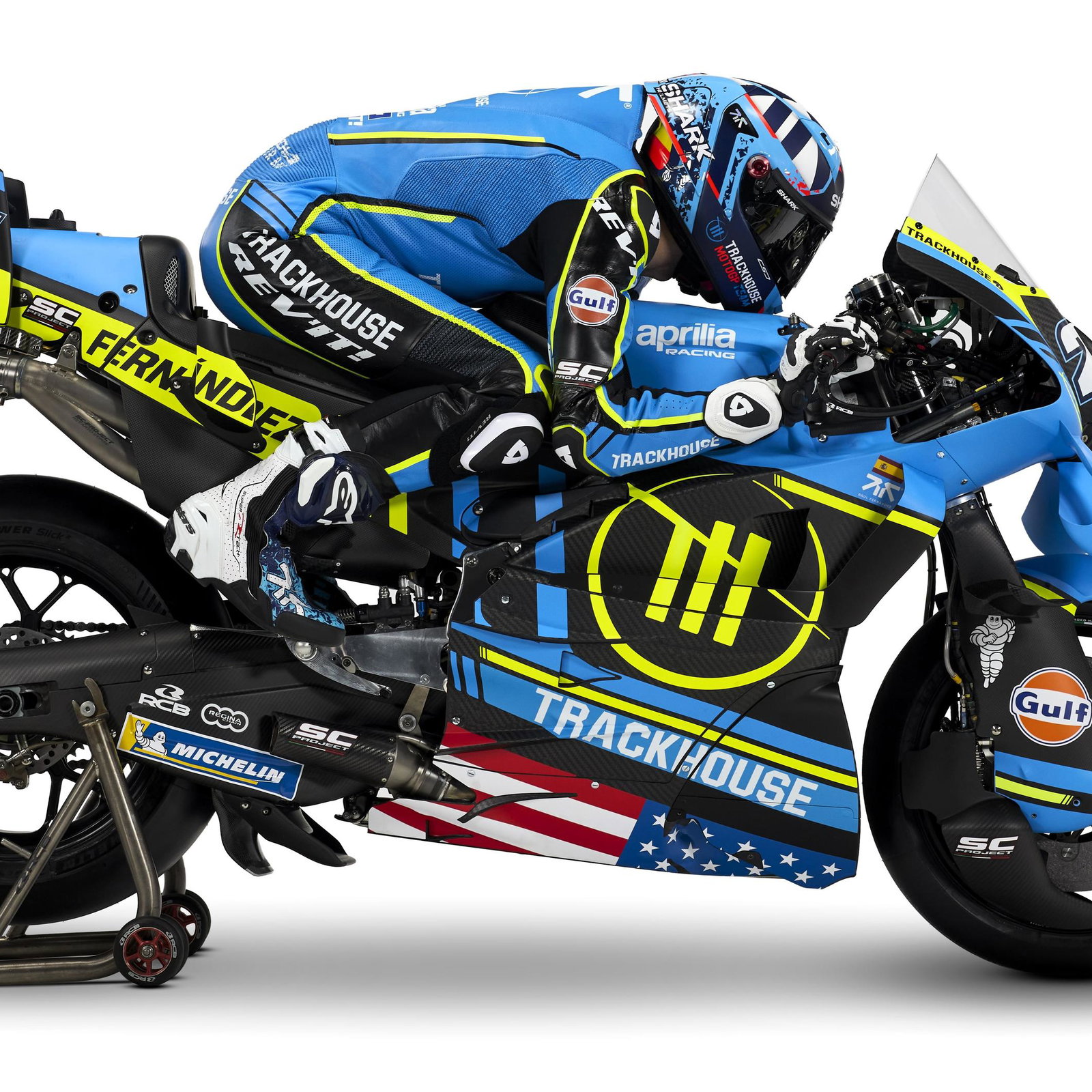 Raul Fernandez in 2026 Trackhouse colours.