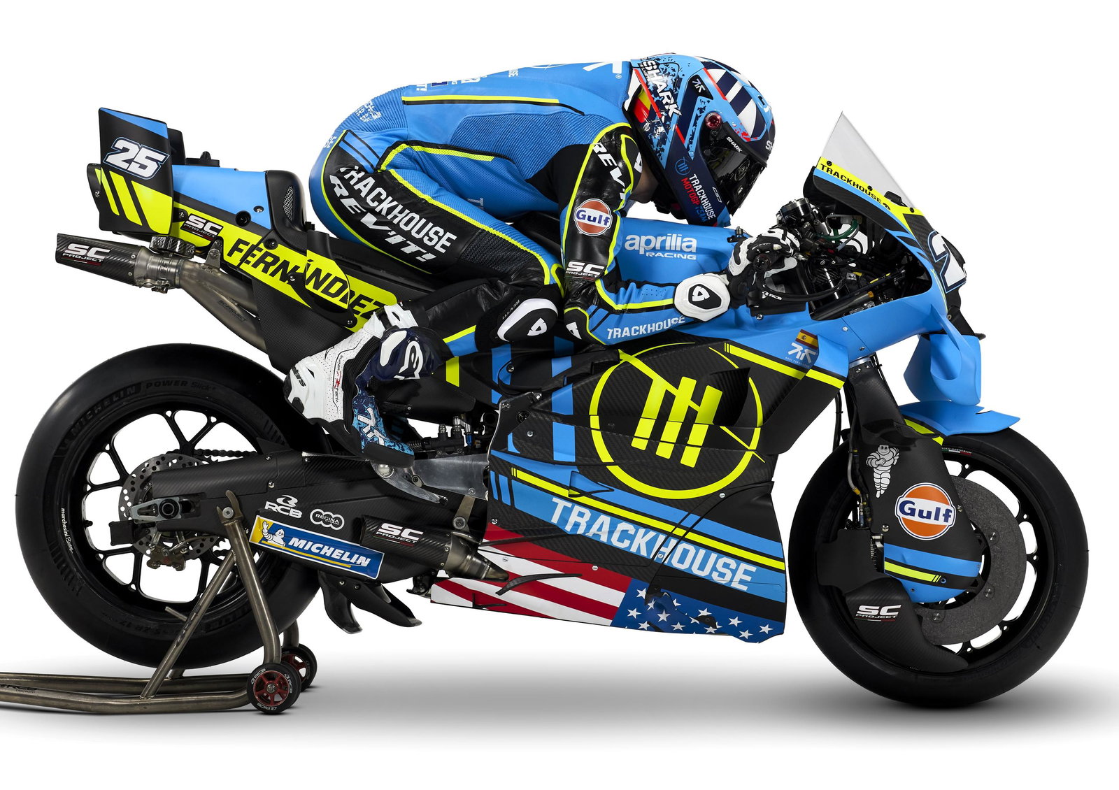 Raul Fernandez in 2026 Trackhouse colours.