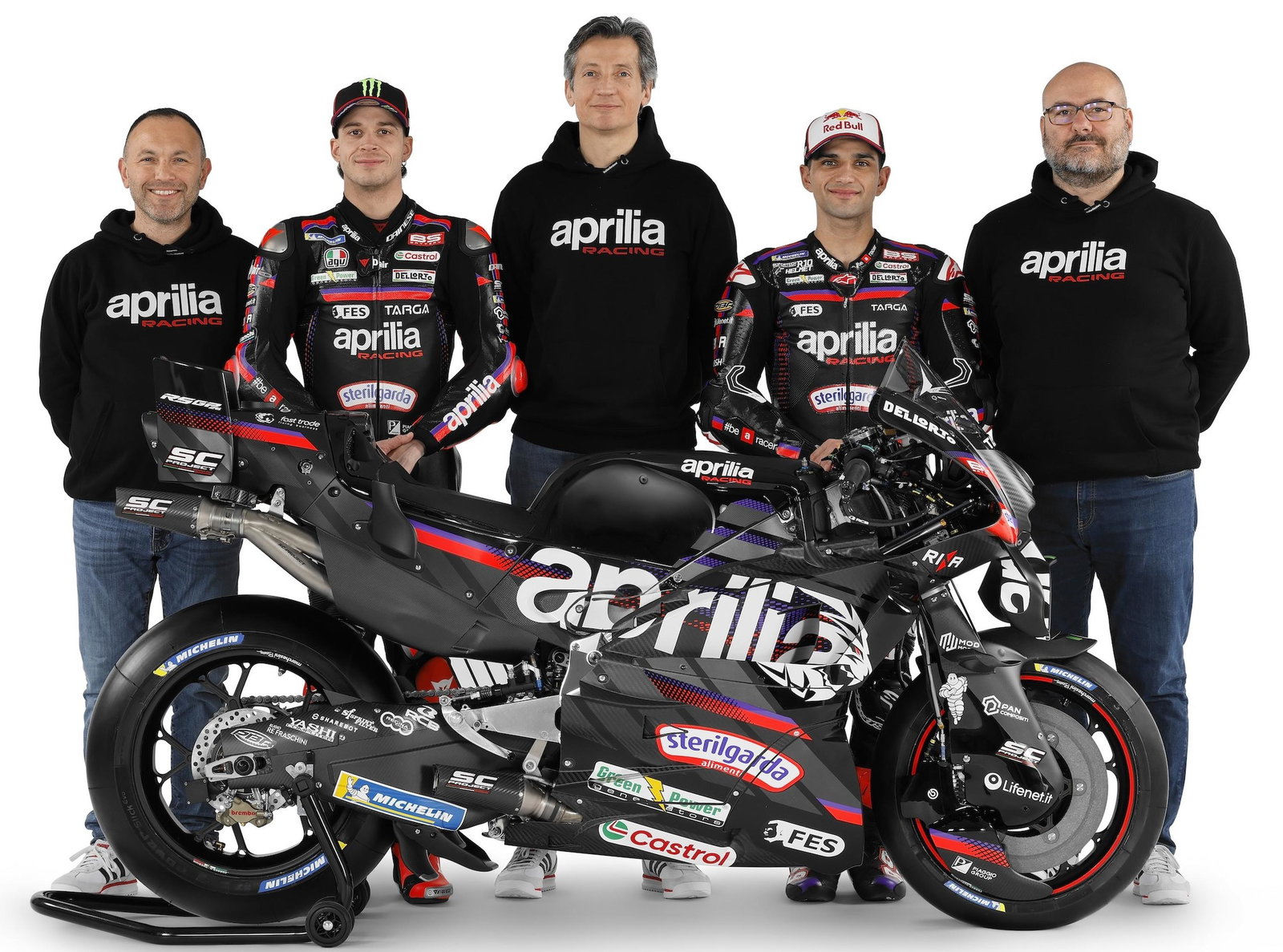 Aprilia unveils 2026 MotoGP livery.