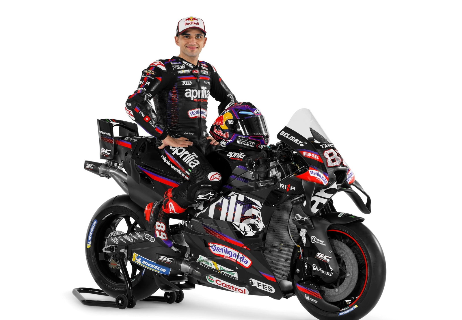 Jorge Martin, 2026 Aprilia launch.