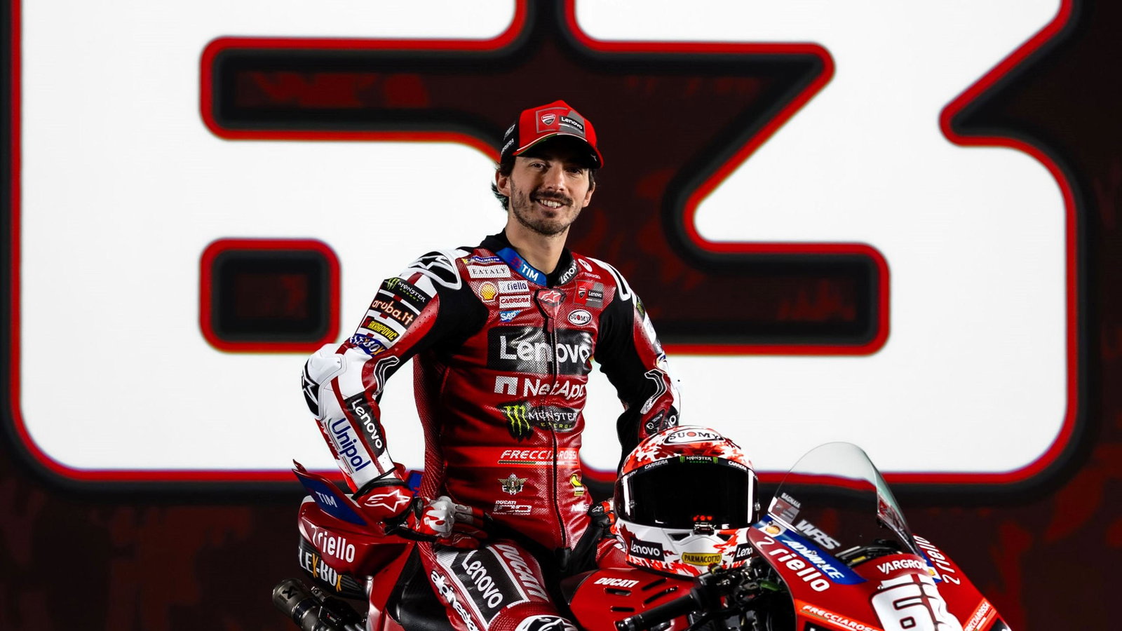 Francesco Bagnaia, 2026 Ducati launch.