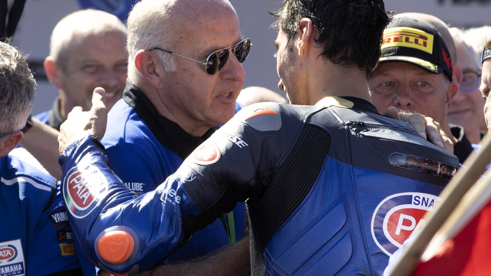 Eric de Seynes with Toprak Razgatlioglu.