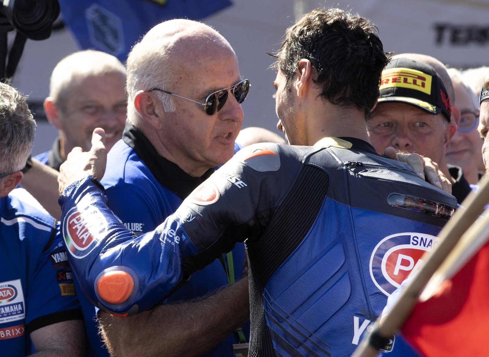 Eric de Seynes with Toprak Razgatlioglu.