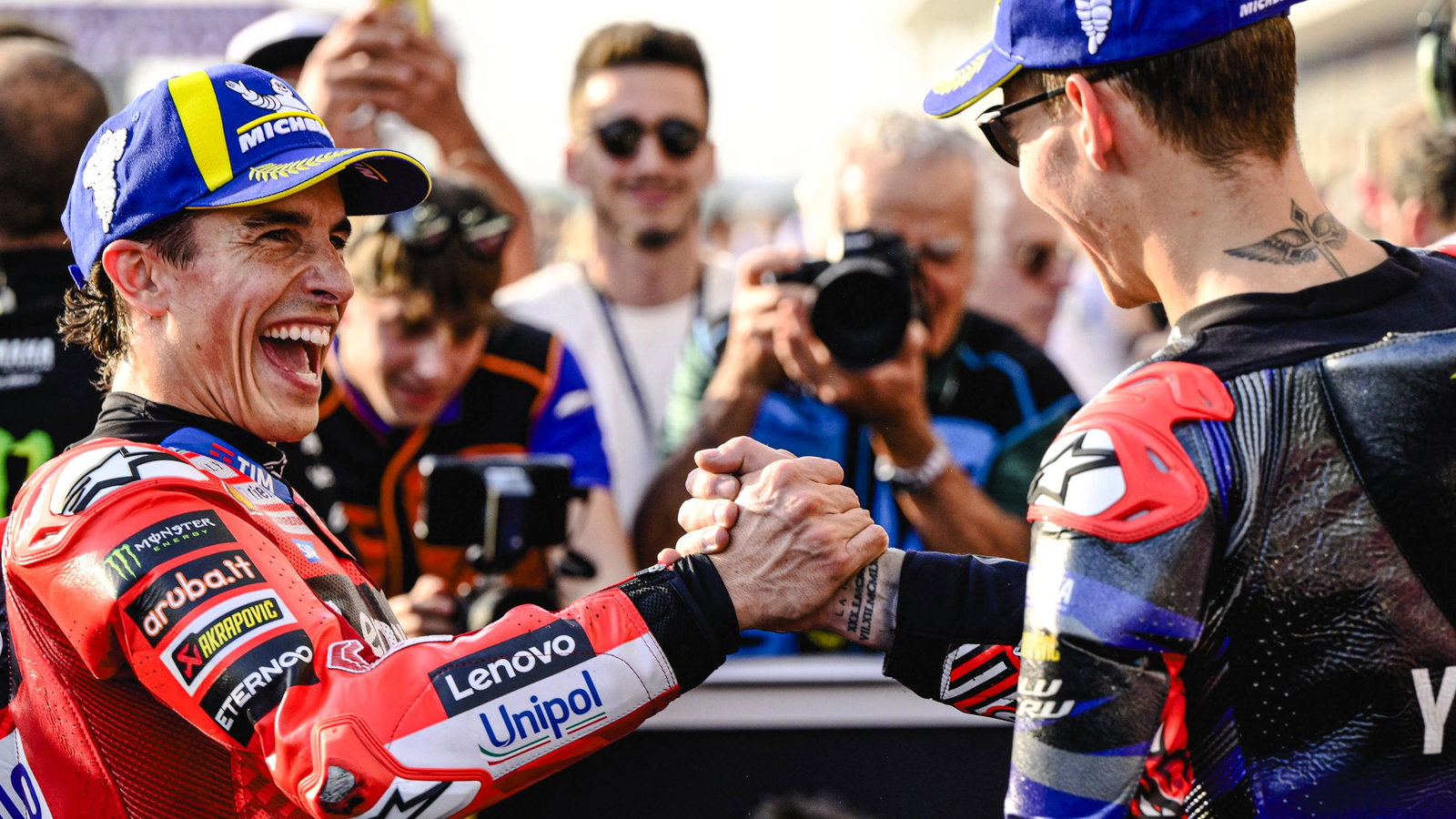 Marc Marquez, Fabio Quartararo, Qatar MotoGP qualifying