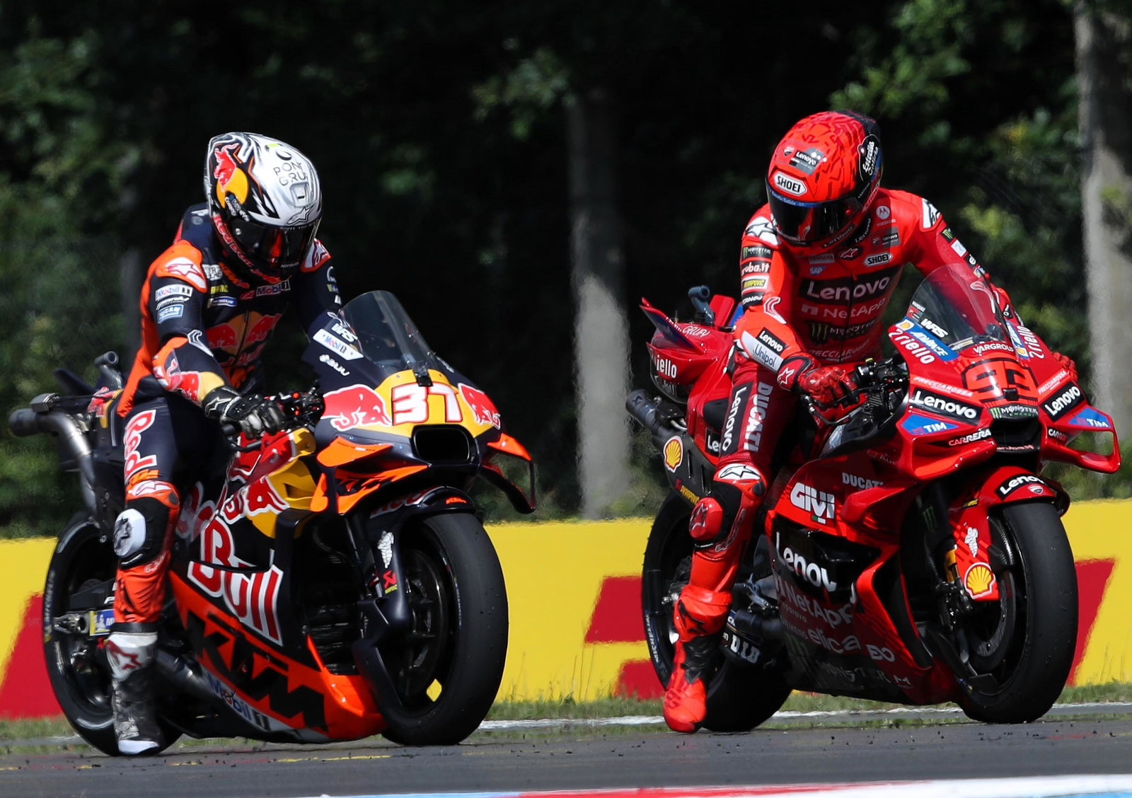 Marc Marquez, Pedro Acosta