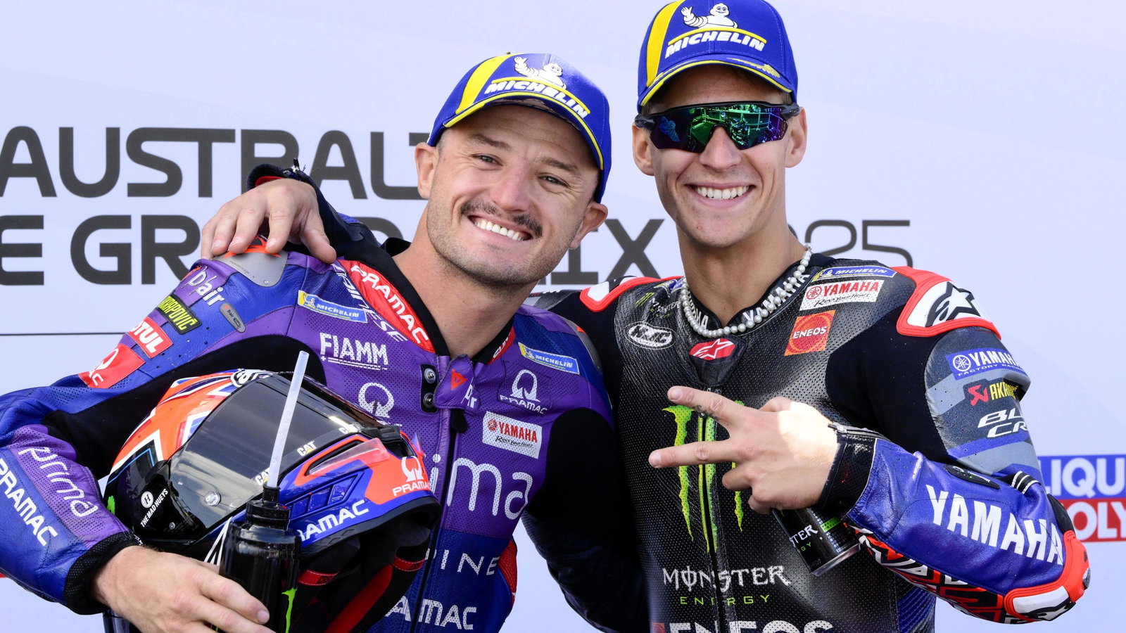 Jack Miller, Fabio Quartararo, 2025 Australian MotoGP Qualifying