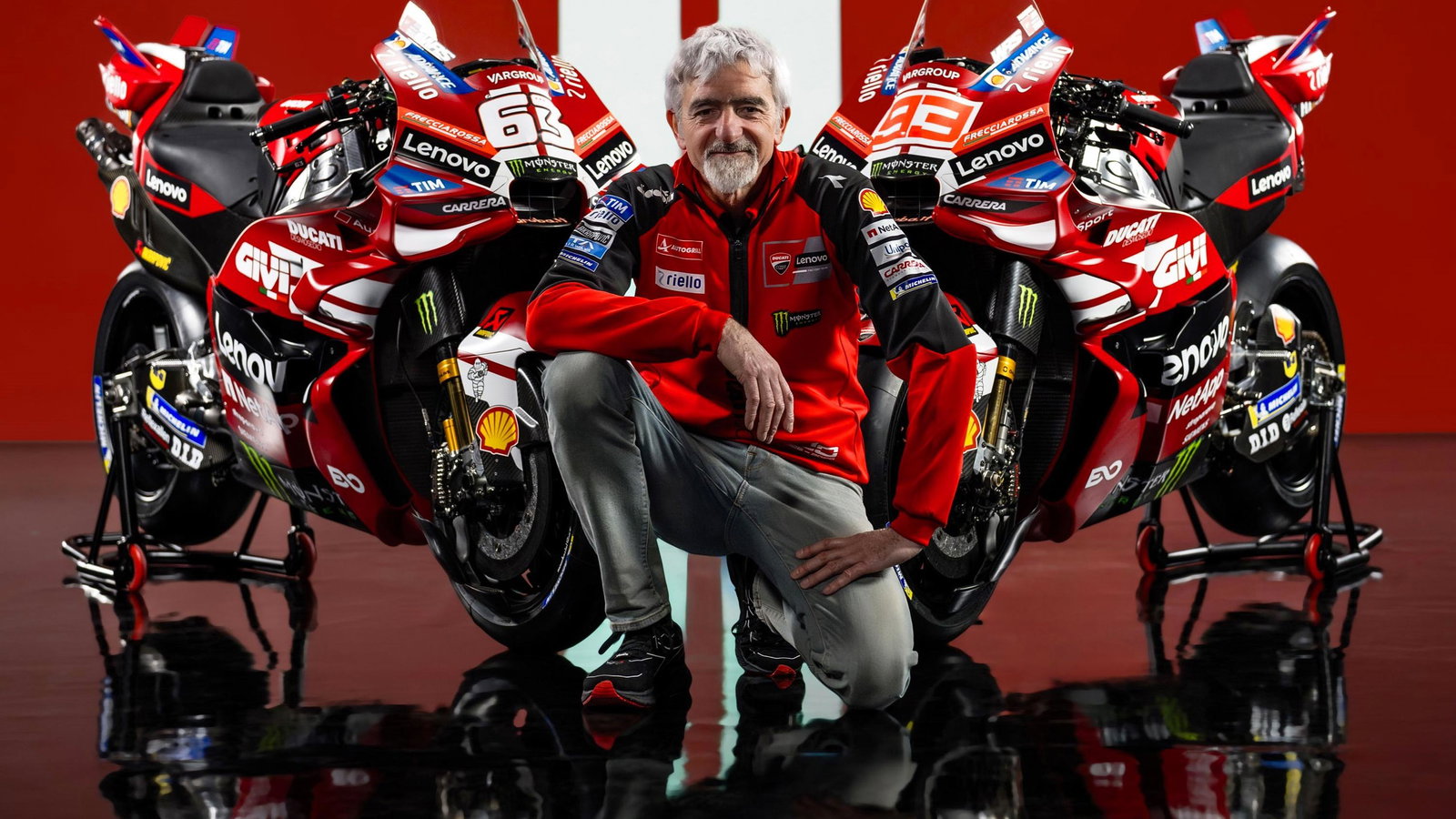 Gigi Dall’Igna, 2026 Ducati MotoGP launch.