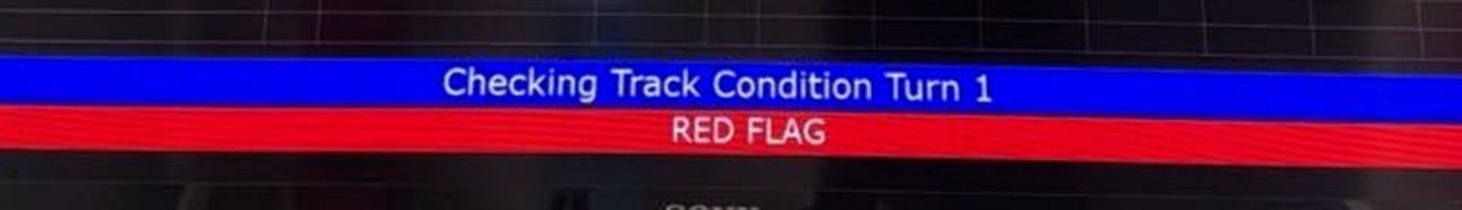 A second red flag on Day 1 at the 2026 Sepang shakedown.