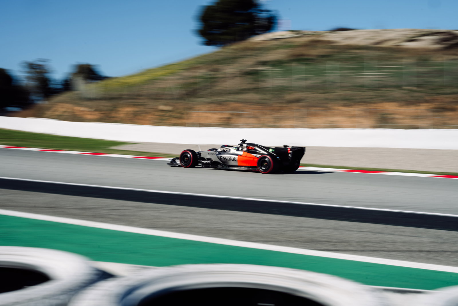 Audi had a troubled first F1 test