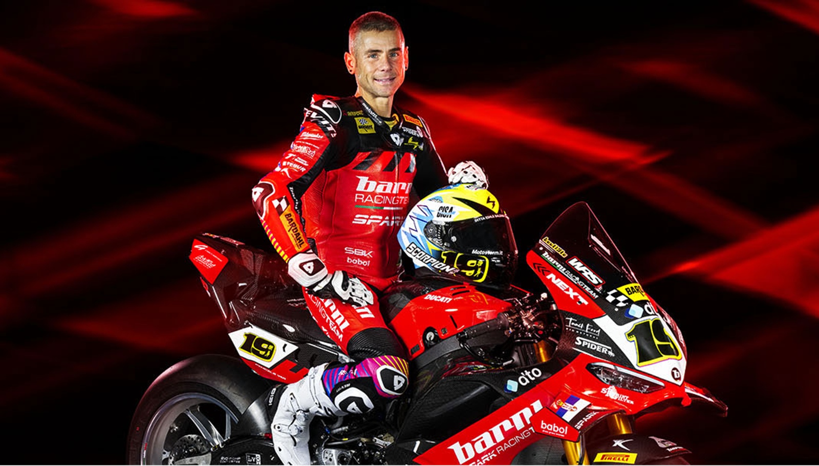 Alvaro Bautista, 2026 Barni Ducati launch. Credit: WorldSBK.