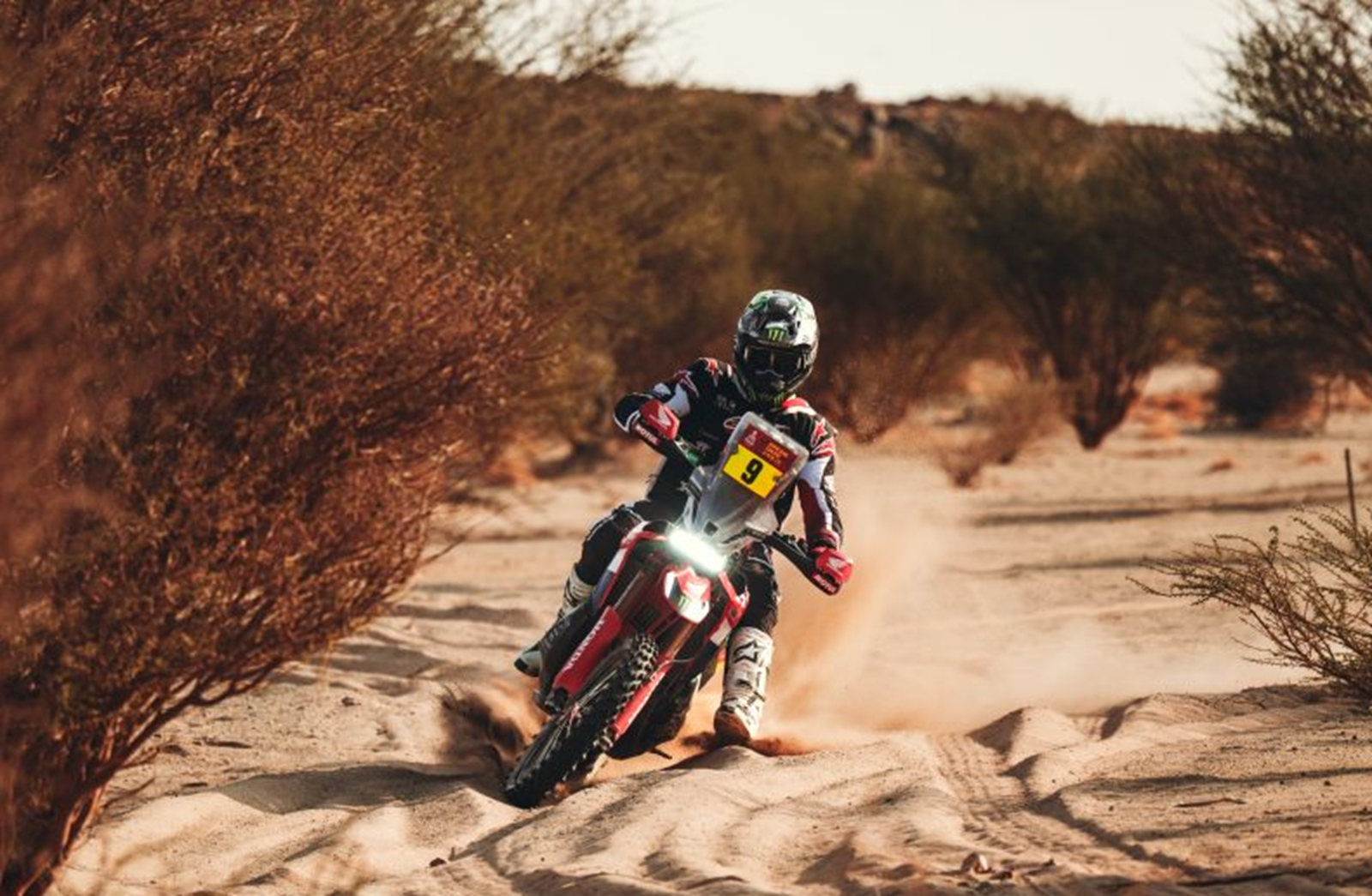 Ricky Brabec, 2026 Dakar Rally. Credit: Honda Racing Corporation.