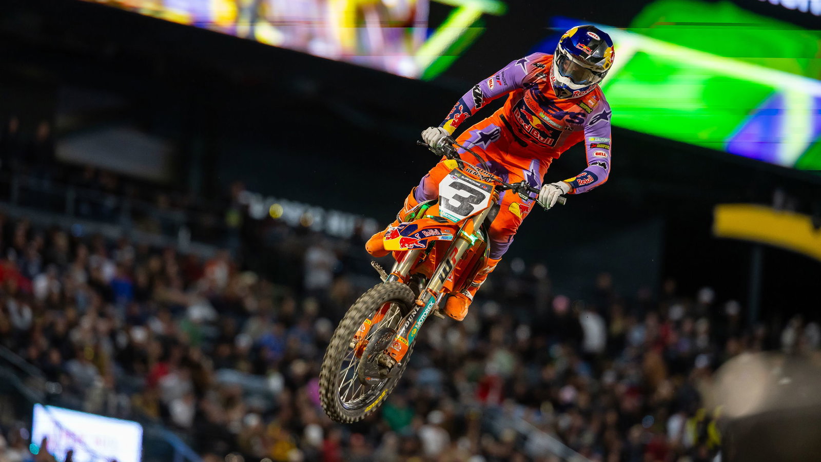 Eli Tomac, 2026 Anaheim 1 Supercross. Credit: KTM.