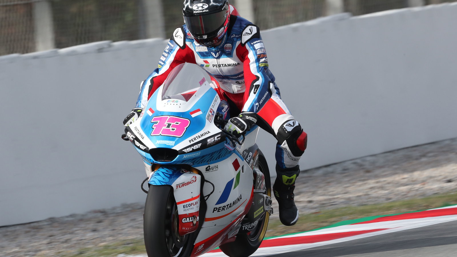 Mattia Rato, 2023 Moto2 Catalan Grand Prix. Credit: Gold and Goose.