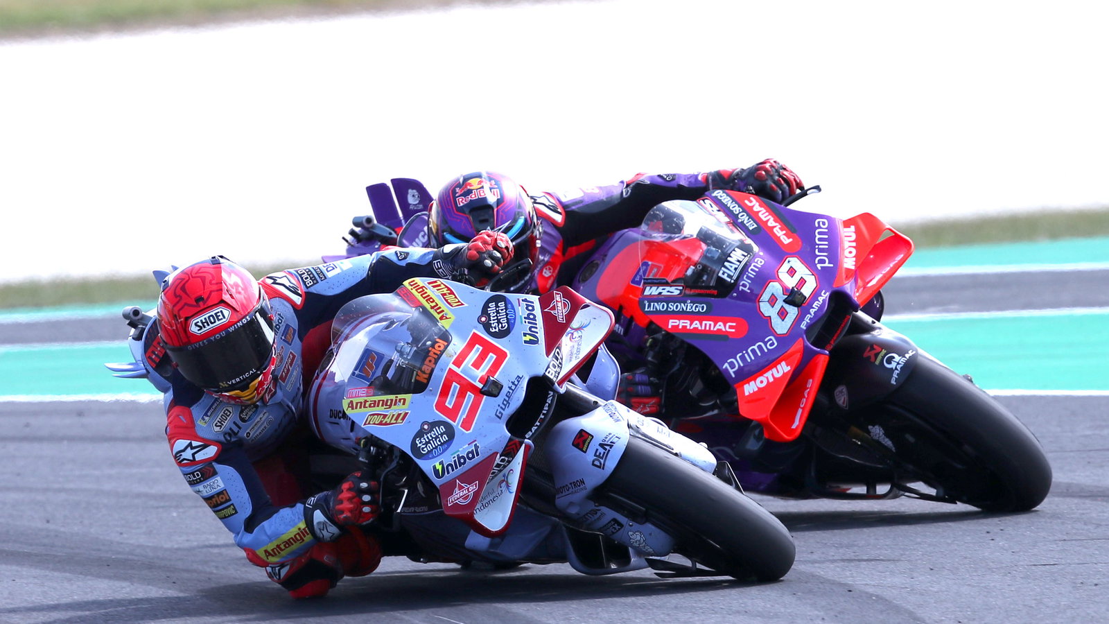 Marc Marquez, Jorge Martin, 2024 Australian MotoGP