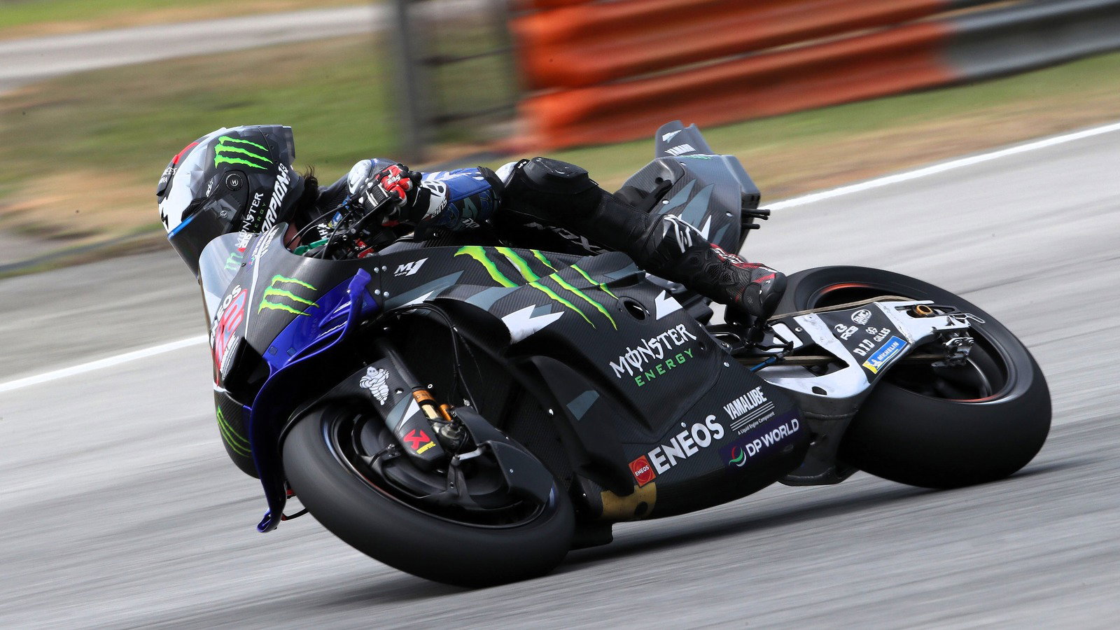 Alex Rins during day three at the Sepang MotoGP Shakedown Test.