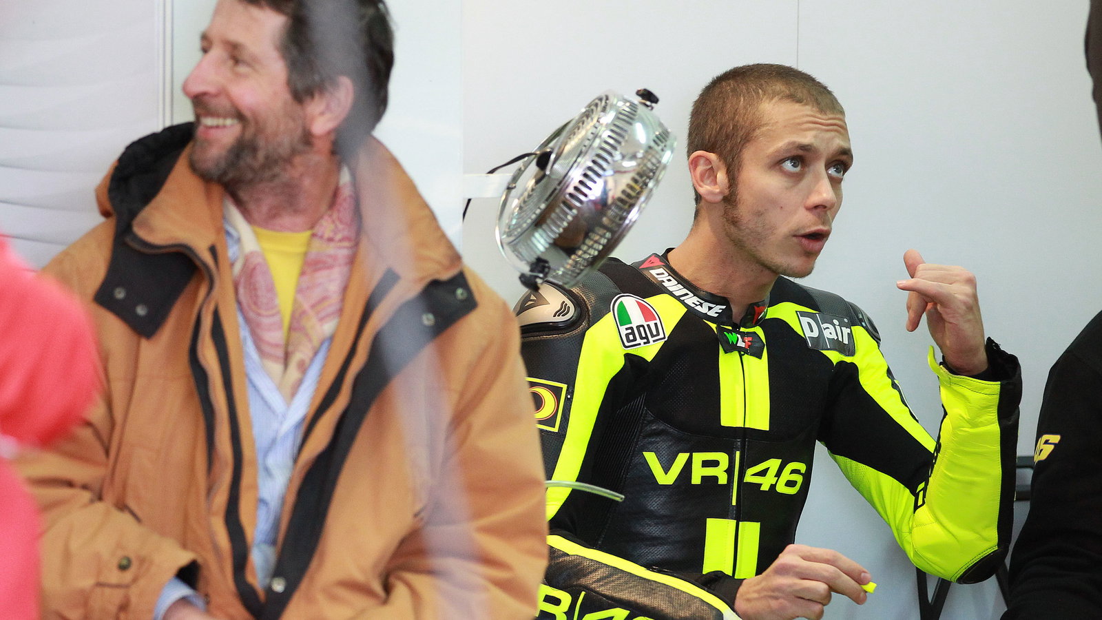 Graziano and Valentino Rossi, 2010