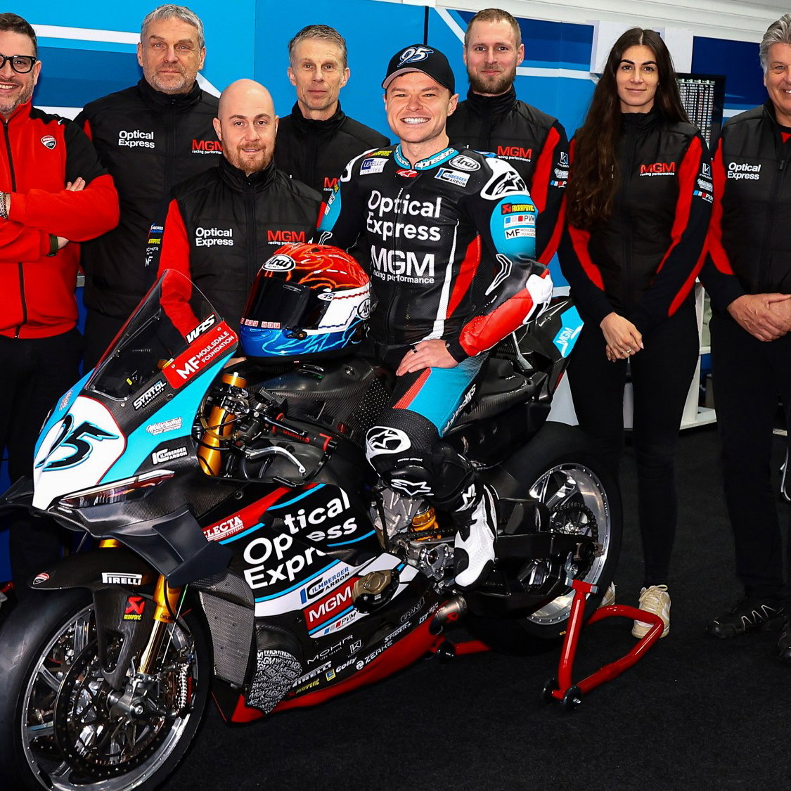 Tarran Mackenzie on 2026 MGM Ducati. Credit: WorldSBK.