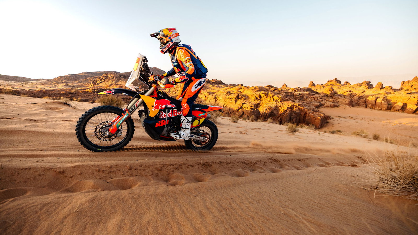 Daniel Sanders, 2026 Dakar Rally. Credit: KTM.