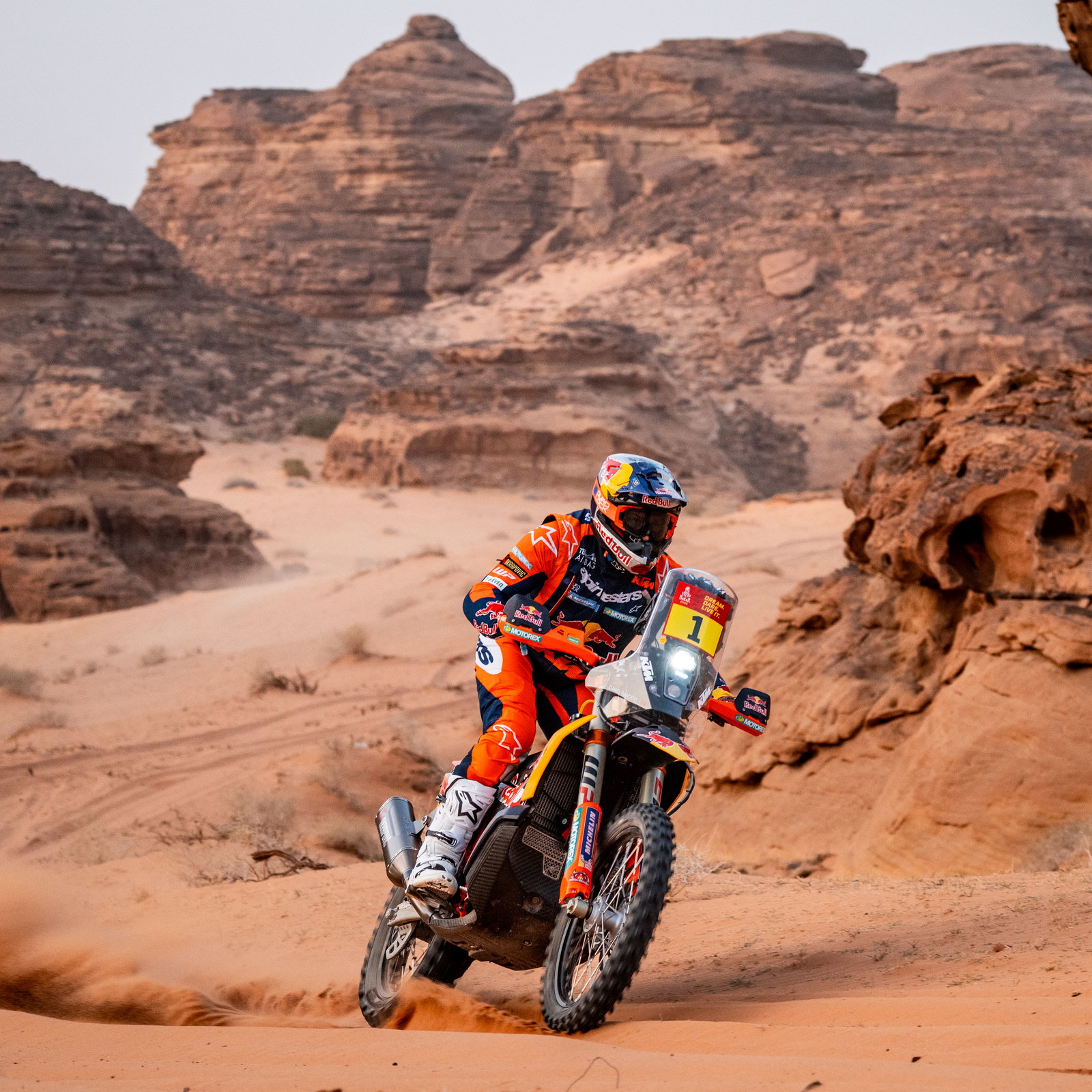 Daniel Sanders, 2026 Dakar Rally. Credit: KTM.
