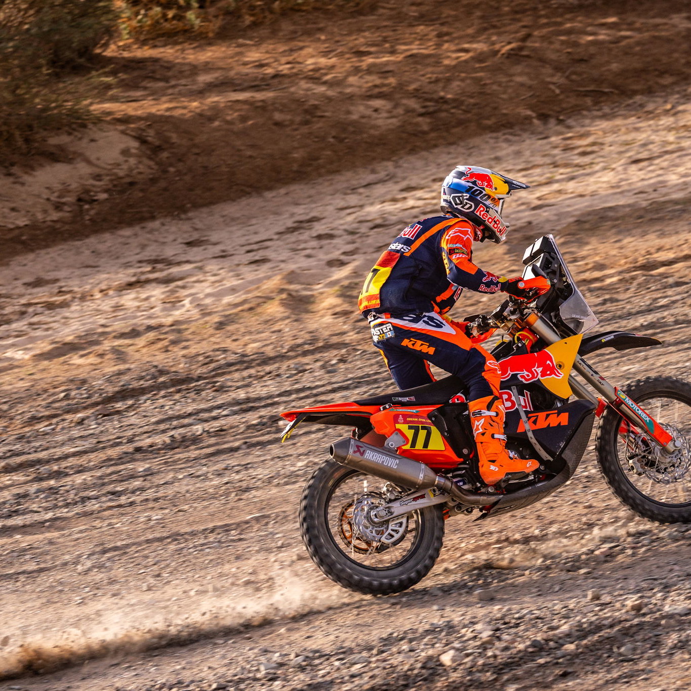 Luciano Benvides, 2026 Dakar Rally. Credit: KTM.